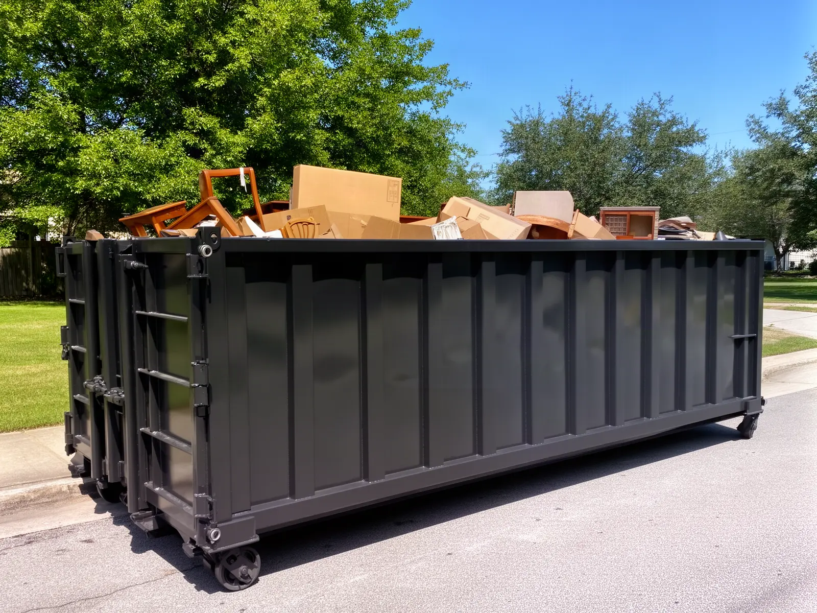 Roll-off dumpster from Stan's Chattanooga Dumpster Rental in Chattanooga, TN